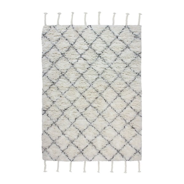 Sivý koberec Kayoom Criss, 80 x 150 cm