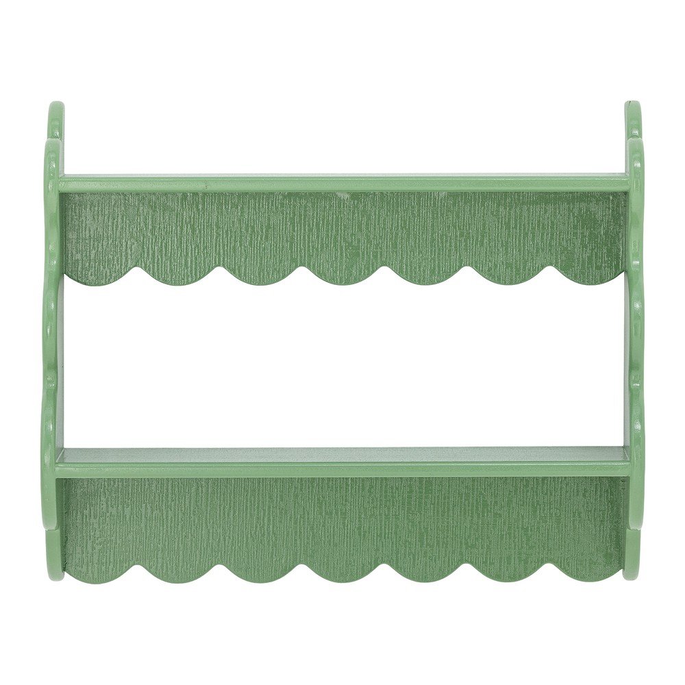 Zelená poschodová polica z jedlového dreva 49,5 cm Salla – Bloomingville