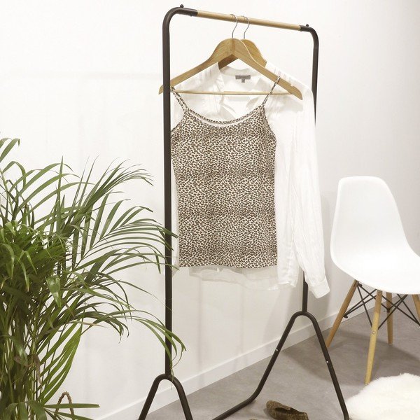 Čierny stojan na oblečenie Compactor Elias Clother Hanger, výška 145 cm-image-1