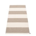 Béžovo-krémový vnútorný a vonkajší behúň 70x150 cm Bob Mud Vanilla – Pappelina