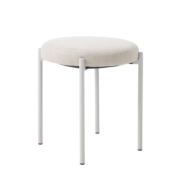 Krémová kovová stolička Pelican – Unique Furniture