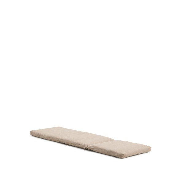 Béžový záhradný sedák na ležadlo 50x175 cm Maoni – Kave Home