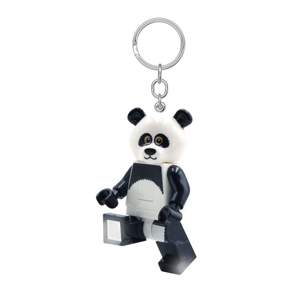 Čierno-biela kľúčenka so svietidlom Iconic Panda – LEGO®-image-4