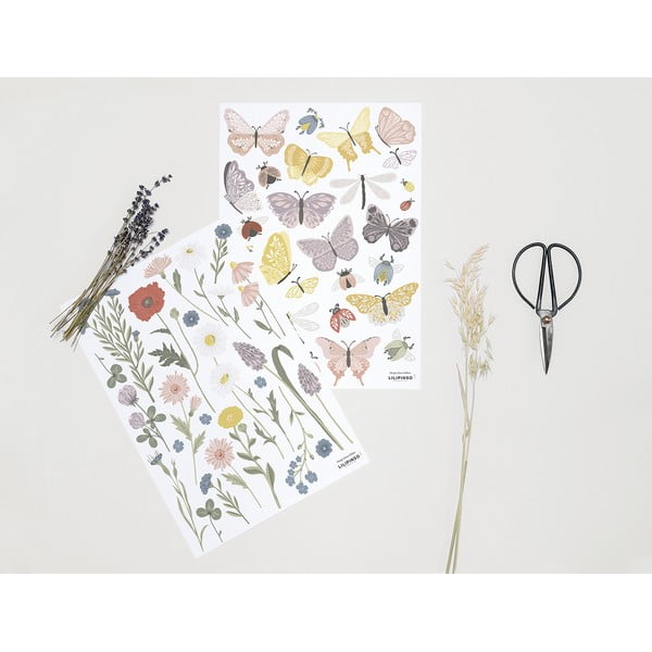 Hárok samolepiek 30x42 cm Butterflies & Insects – Lilipinso-image-3