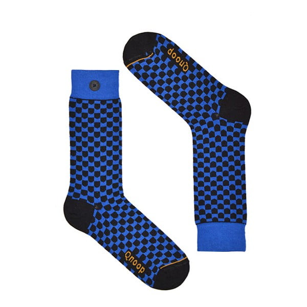 Ponožky Qnoop Shield Blue, veľ. 39-42