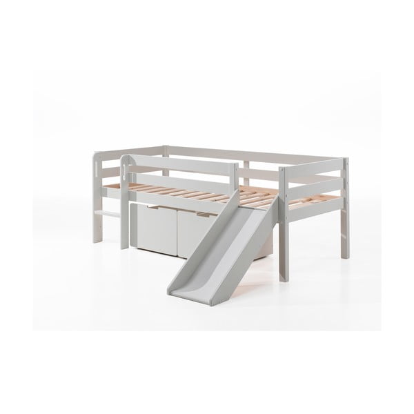 Biele zásuvky pod detskú posteľ 2 ks Pino – Vipack-image-1