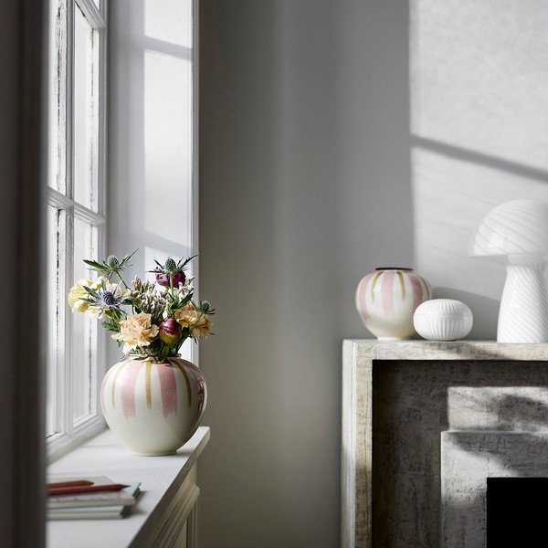 Biela porcelánová dóza Kähler Design Hammershoi, ⌀ 11,5 cm-image-2