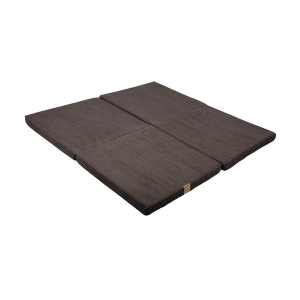 Hnedá detská hracia podložka 120x120 cm – Meowbaby