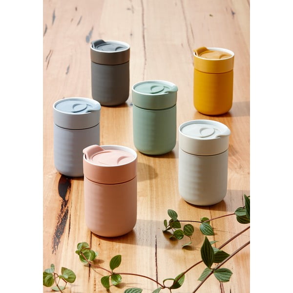 Cestovný hrnček v horčicovej farbe 260 ml Eco – Ladelle-image-1