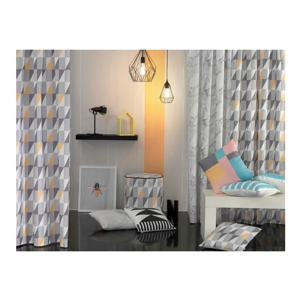 Čierno-biela obliečka na vankúš Mike & Co. NEW YORK Pinky Light Stripes, 43 × 43 cm-image-1