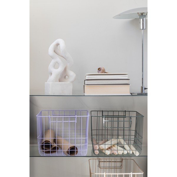 Drôtený kovový košík 37x26x20 cm Store-It – Mette Ditmer Denmark-image-1