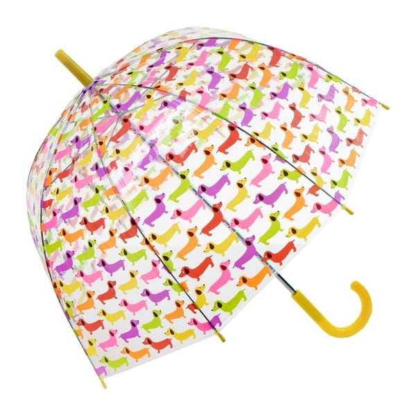 Detský transparentný dáždnik Dogs