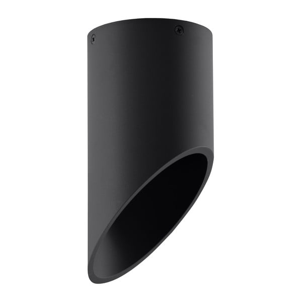 Čierne stropné svietidlo Nice Lamps Nixon, dĺžka 20 cm