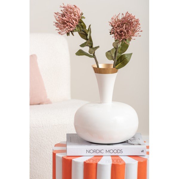 Kovový okrúhly odkladací stolík ø 40 cm Candy Swirl – Leitmotiv-image-1