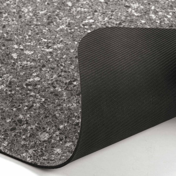 Antracitová kúpeľňová predložka 50x80 cm Granite – douceur d'intérieur-image-2