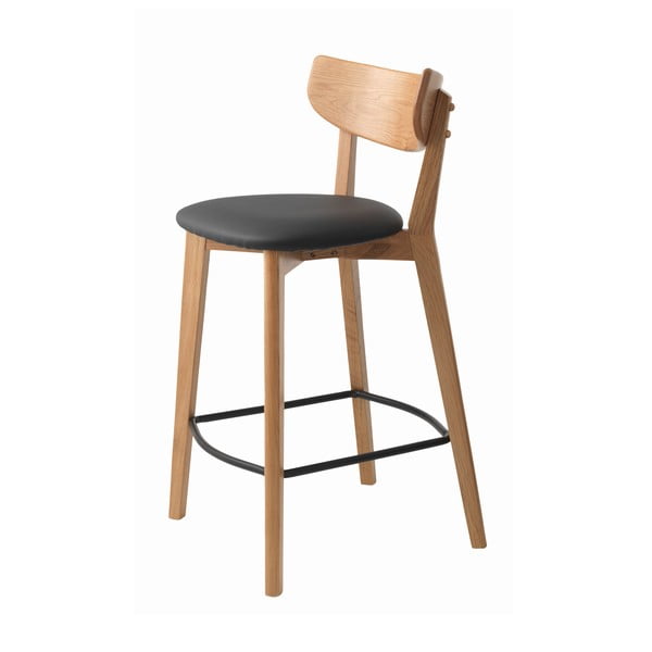 Barová stolička z dubového dreva Unique Furniture Pero