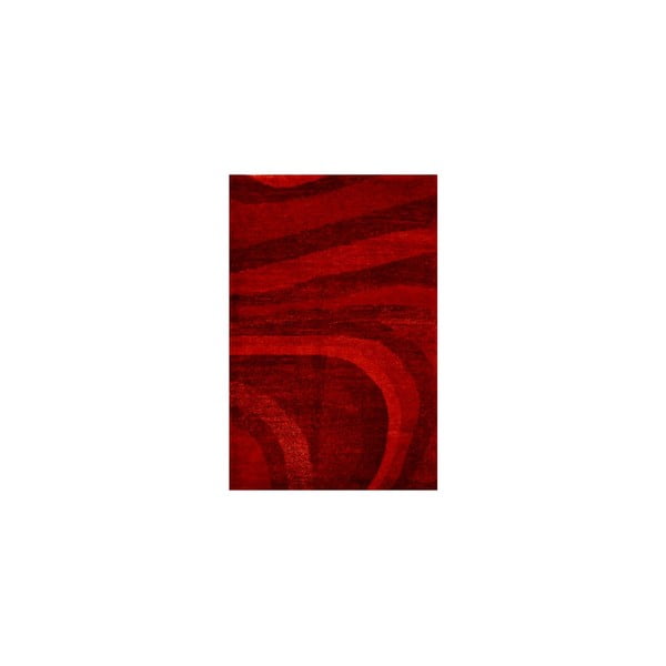 Vlnený koberec Palpa Red, 70x140 cm