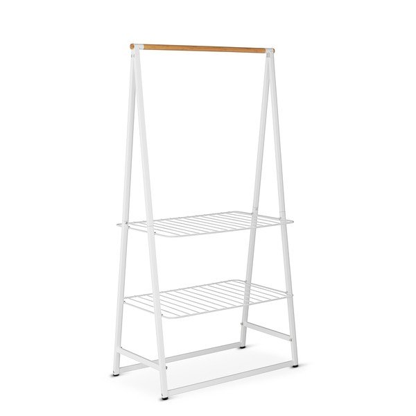 Biely oceľový stojan na oblečenie Linn – Brabantia