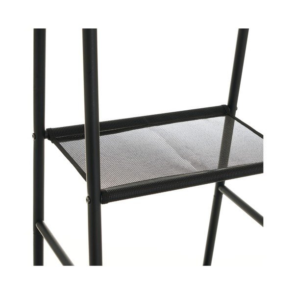 Čierny kovový stojan na oblečenie - Casa Selección-image-4