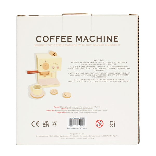 Vybavenie do detskej kuchynky Coffee Machine – Rex London-image-3
