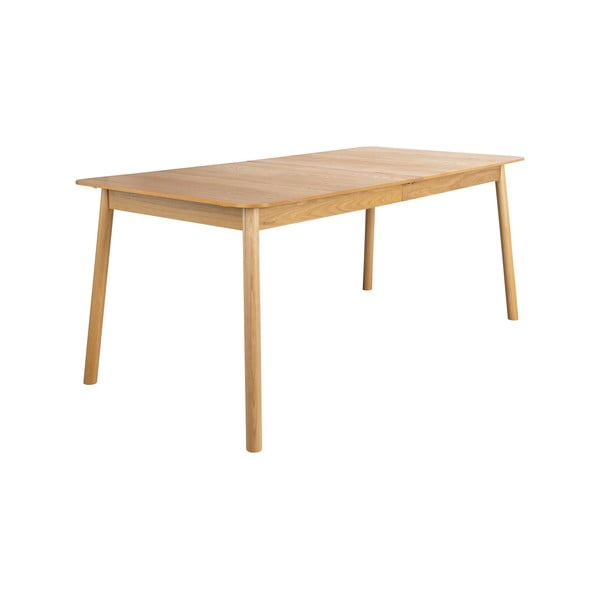 Rozkladací jedálenský stôl s doskou v dubovom dekore 90x180 cm Glimps – Zuiver-image-3
