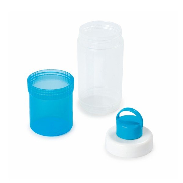Set modrej fľaše a pohárika Snips Eat & Drink, 0,4 l-image-1