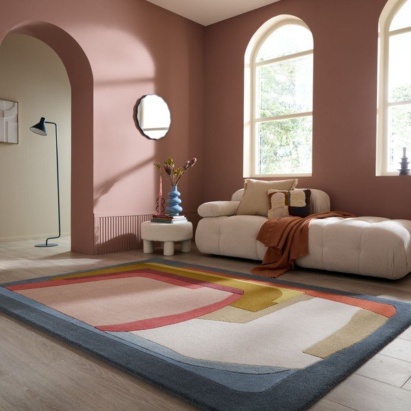 Ručne tkaný vlnený koberec 160x230 cm Elwin Wool – Flair Rugs-image-1