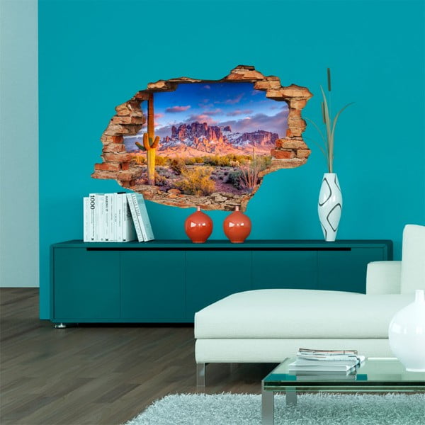 Samolepka na stenu Ambiance Desert, 60 × 90 cm
