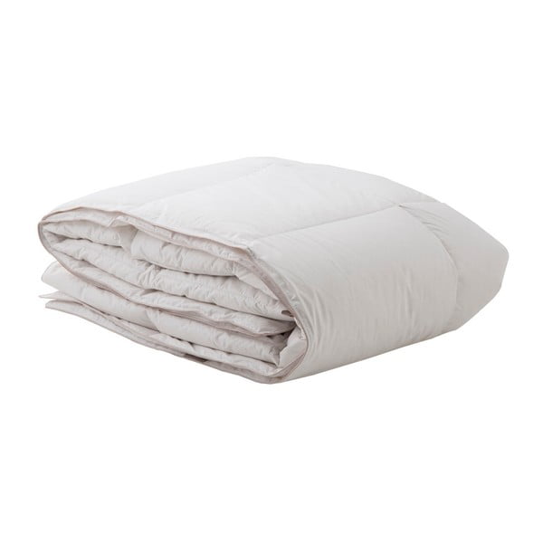 Biela deka z bavlny s výplňou husieho peria Bella Maison, 235 × 215 cm