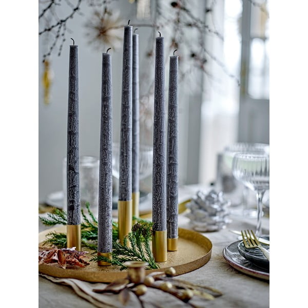 Kovové adventné svietniky v súprave 7 ks Maxime – Bloomingville-image-1