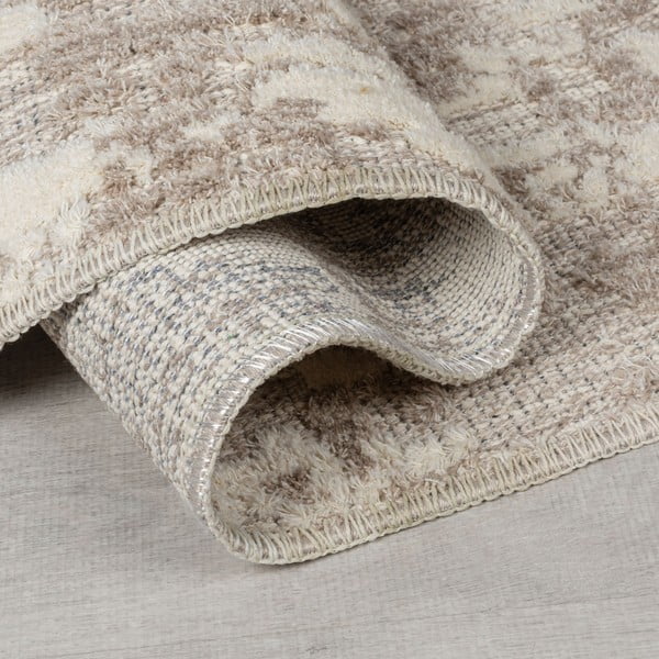 Sivobéžový prateľný koberec 78x150 cm Connely – Flair Rugs-image-2