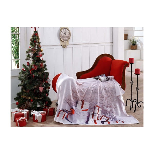 Vianočná deka Xmas Jolie, 125 × 150 cm