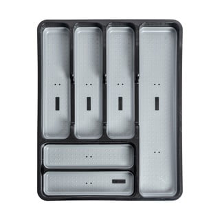 Čierno-sivý príborník Addis Basic