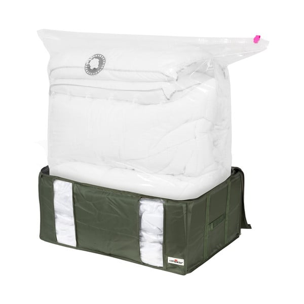 Vákuový látkový úložný box na oblečenie 65x45x27 cm Ecologik – Compactor-image-4