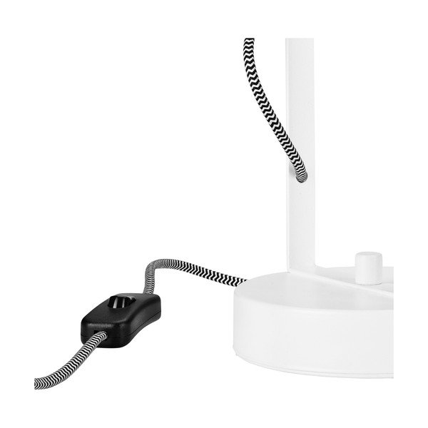 Biela stolová lampa - LAMKUR-image-4
