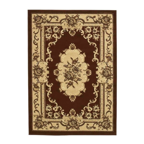 Hnedo-béžový koberec Think Rugs Marrakesh, 60 × 100 cm