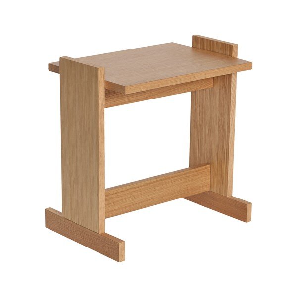 Odkladací stolík v dekore duba 30x44 cm Futu – Hübsch-image-3