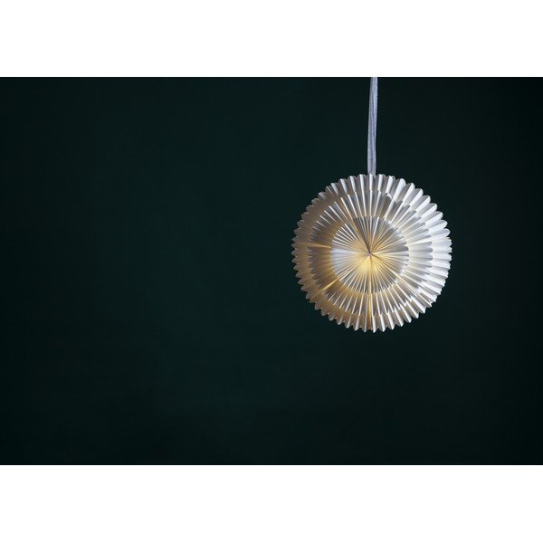 Biela vianočná svetelná dekorácia ø 50 cm Frost - Star Trading-image-4