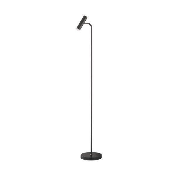 Čierna LED stmievateľná stojacia lampa (výška 154 cm) Stina – Fischer & Honsel