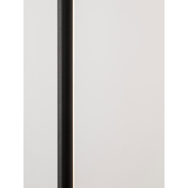 Matne čierna hliníková LED stojacia lampa (výška  300 cm) Elettra – Nova Luce-image-4