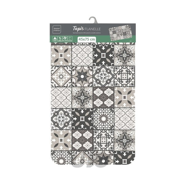 Sivý koberec 45x75 cm Gaston – douceur d'intérieur-image-2