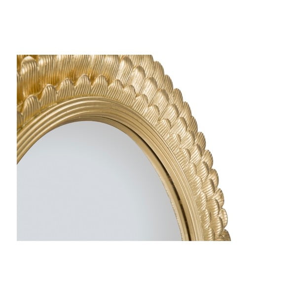 Nástenné zrkadlo v železnom ráme Mauro Ferretti Glam Lamin, ⌀ 43 cm-image-4