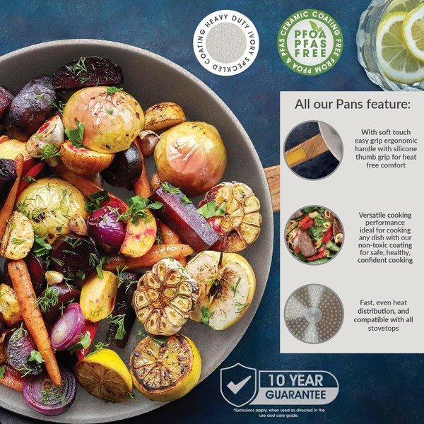 Wok panvica s keramickým povrchom ø 30 cm Signature Range – Cooksmart ®-image-2