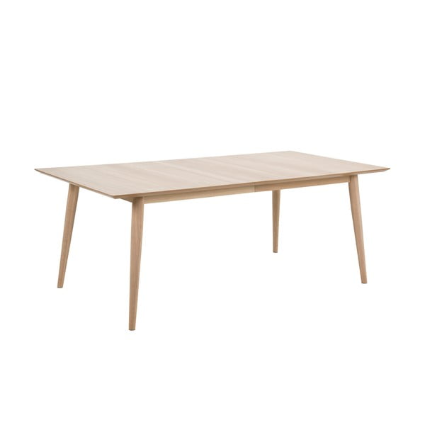 Rozkladací jedálenský stôl s podnožím z dubového dreva Actona Century, 200 x 100 cm