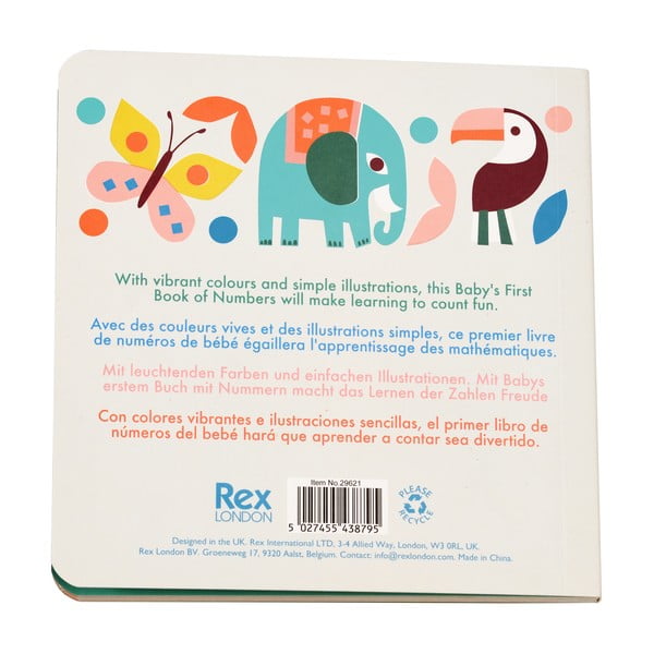 Interaktívna hračka First Book of Numbers – Wild Wonders – Rex London-image-4