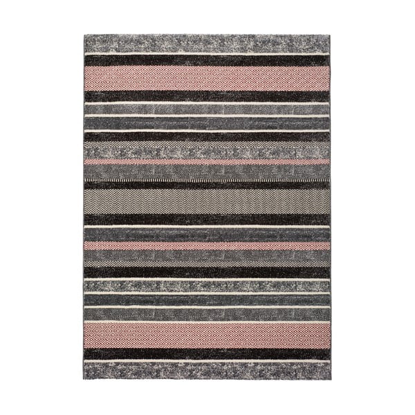 Tmavosivý koberec Universal Malaga, 60 × 120 cm