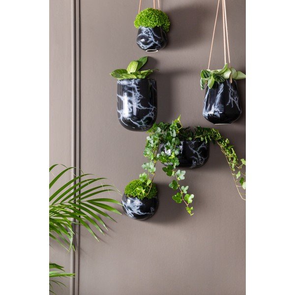 Keramický závesný obal na kvetináč ø 14,5 cm Globe – PT LIVING-image-2