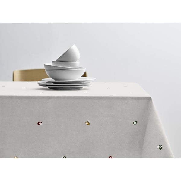 Bavlnený obrus 140x220 cm Hearts Embloidery – Södahl-image-1