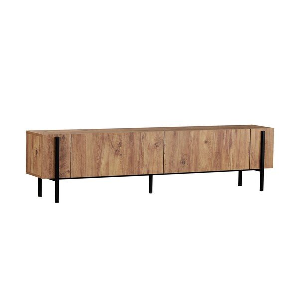 TV stolík v dekore borovice v prírodnej farbe 180x45x30 cm Nexus – Kalune Design