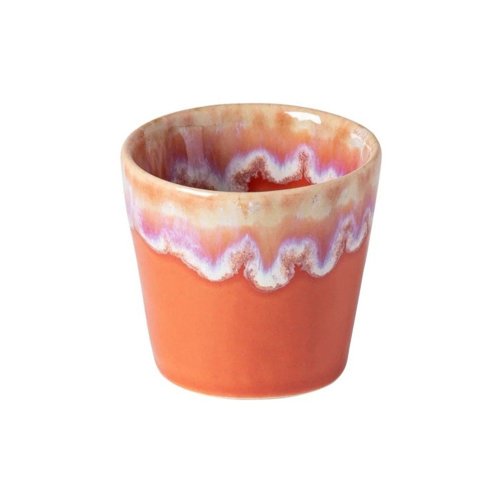 E-shop Oranžová kameninová šálka na espresso 100 ml Grespresso – Costa Nova